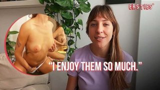 Hot Argentina Babe Minerva Fingers Pussy Basahnya Di Depan Cermin - Masturbasi Solo