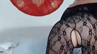 Big Tit Gorgeous Milf Dalam Sexy Black Lingerie