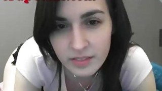 Cute Teen Webcam Girl Dengan Vibrator