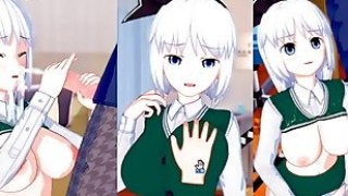 Eroge koikatsu touhou youmu konpaku gosok payudaranya h 3dcg payudara besar video anime video touhou proyek hentai game